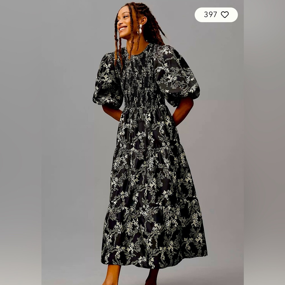 Anthropologie Gestuz Maly Midi Dress
